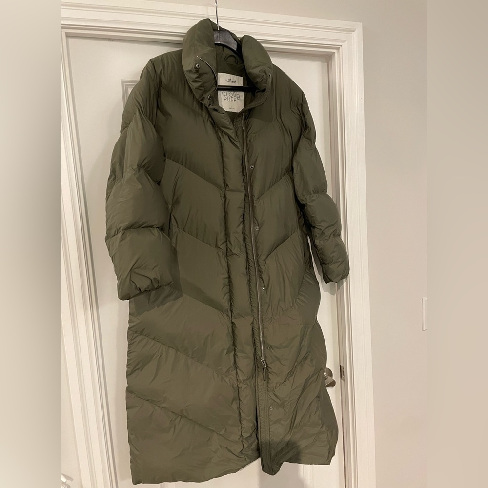 Wilfred Cloud Puff - olive green - size L
